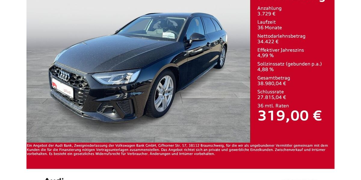 Audi A4 24.459 km 37.271 &euro; Dortmund 44143