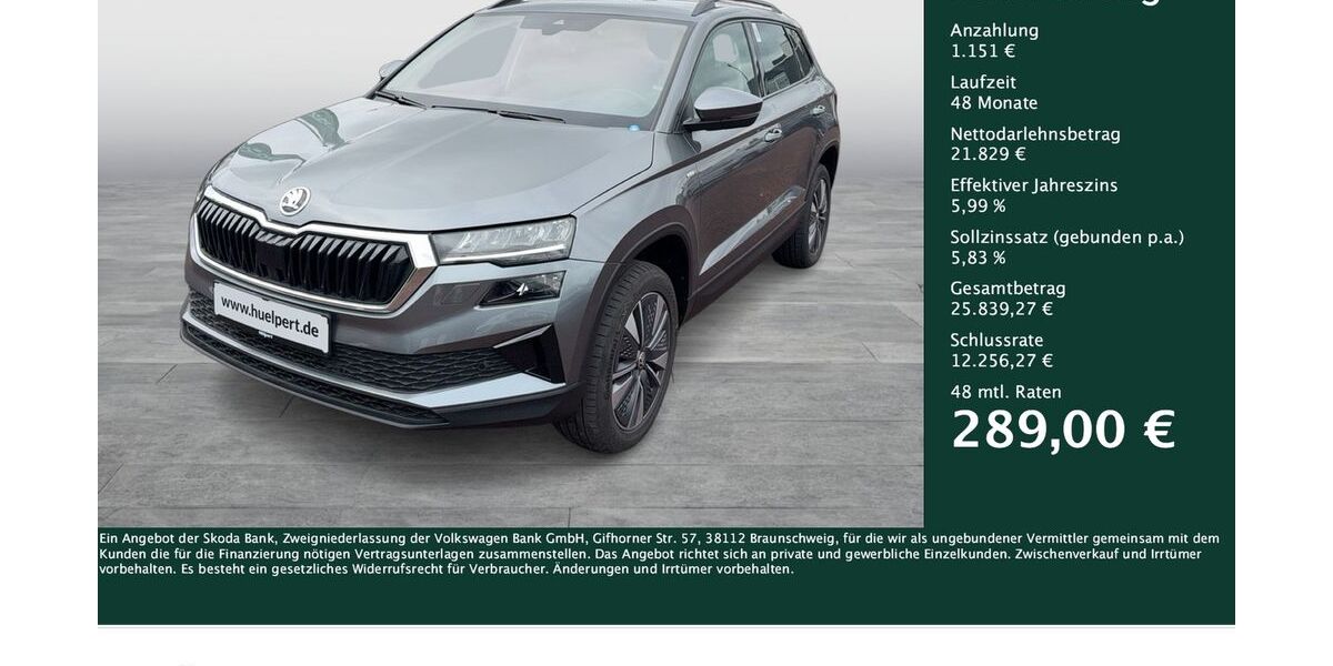Skoda Karoq 76.324 km 22.480 &euro; Dortmund 44309