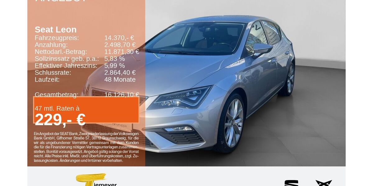 Seat Leon 100.403 km 14.370 &euro; Recklinghausen 45663