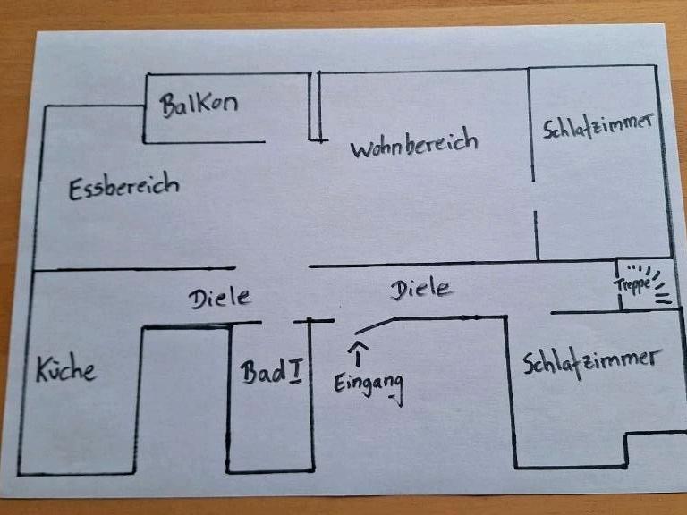 Maisonettenwohnung Essen Stadtbezirk III - 4 Zimmer, 100 m&sup2;, 1.000&euro; | Angebot:25931902