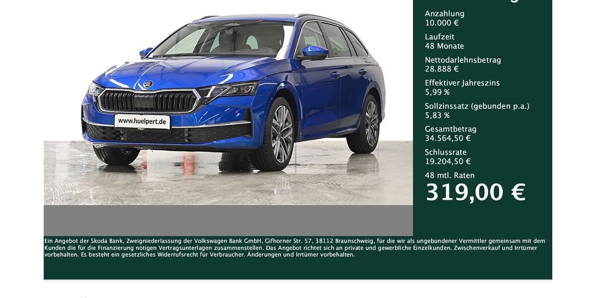 Skoda Octavia 5.274 km 38.888 &euro; Dortmund 44269