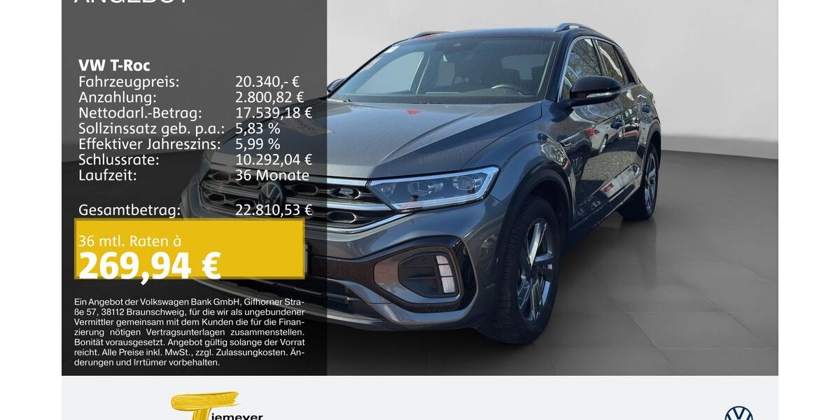 VW T-Roc 47.452 km 20.340 &euro; Recklinghausen 45663