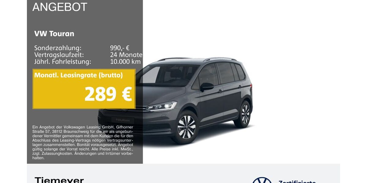 VW Touran 26.533 km 33.970 &euro; Bochum 44892