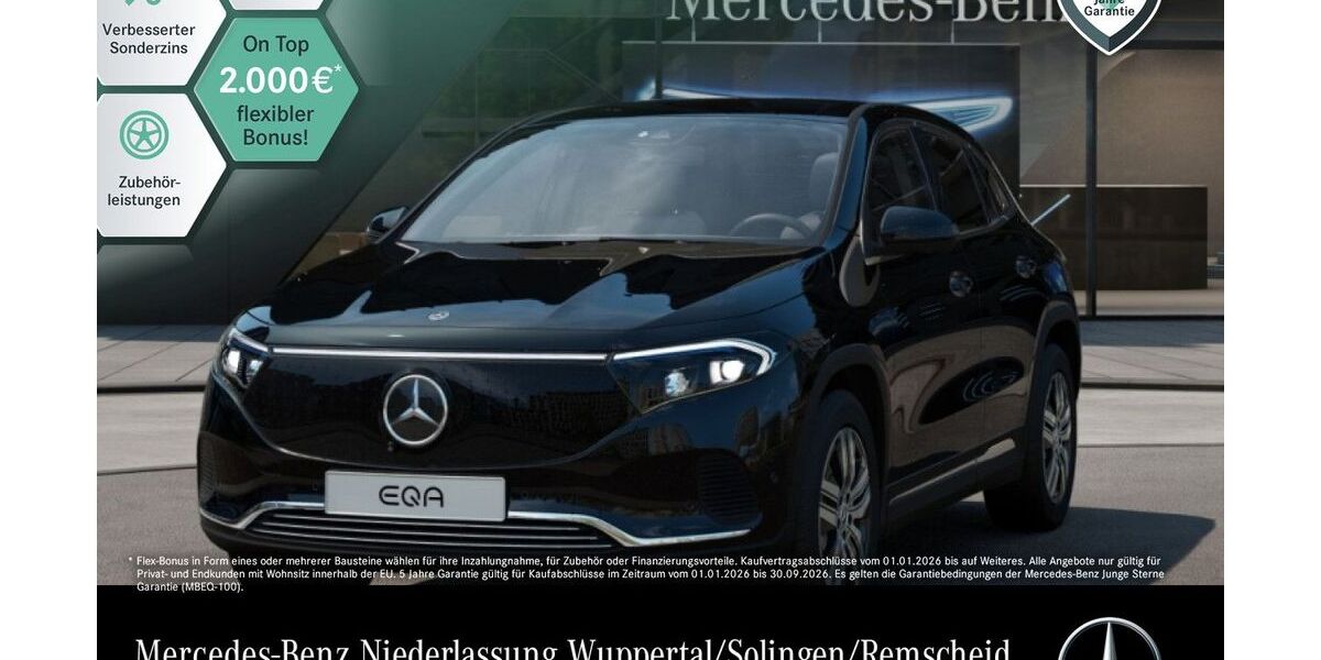 Mercedes-Benz EQA 7.737 km 42.990 &euro; Wuppertal 42115
