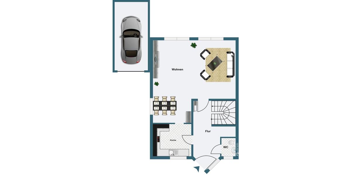 Doppelhaushälfte Dortmund Hombruch - 6 Zimmer, 155 m&sup2;, 1.950&euro; | Angebot:25144008