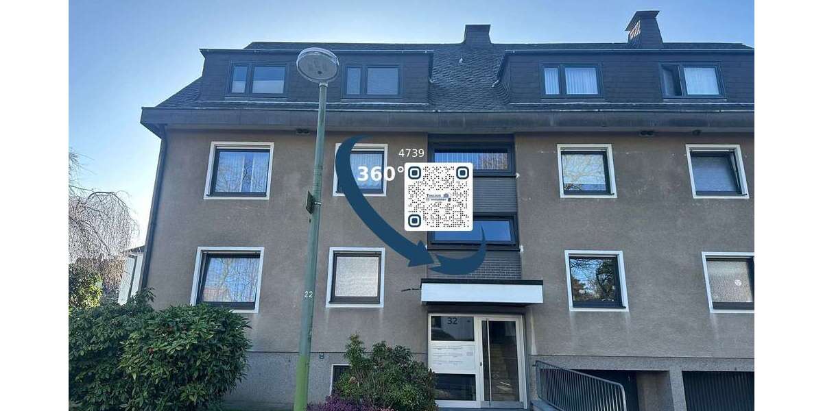Etagenwohnung Essen / Stadtwald Stadtwald - 2 Zimmer, 67 m&sup2;, 198.000&euro; | Angebot:25975651