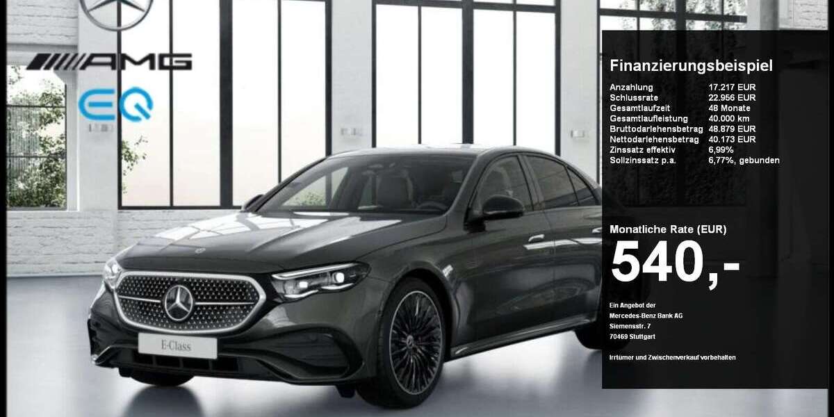 Mercedes-Benz E 220 12.639 km 57.390 &euro; Dortmund 44139