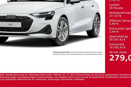 Audi A3 5.381 km 29.888 &euro; Dortmund 44143
