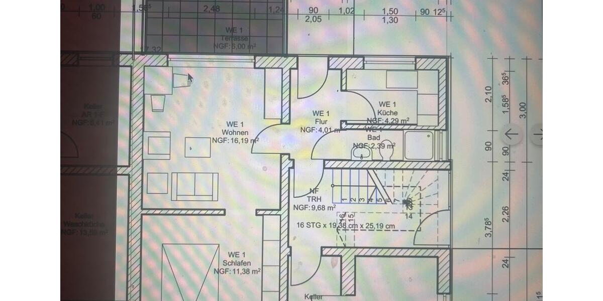 Terrassenwohnung Essen Stadtbezirk III - 1 Zimmer, 42 m&sup2;, 700&euro; | Angebot:26013805