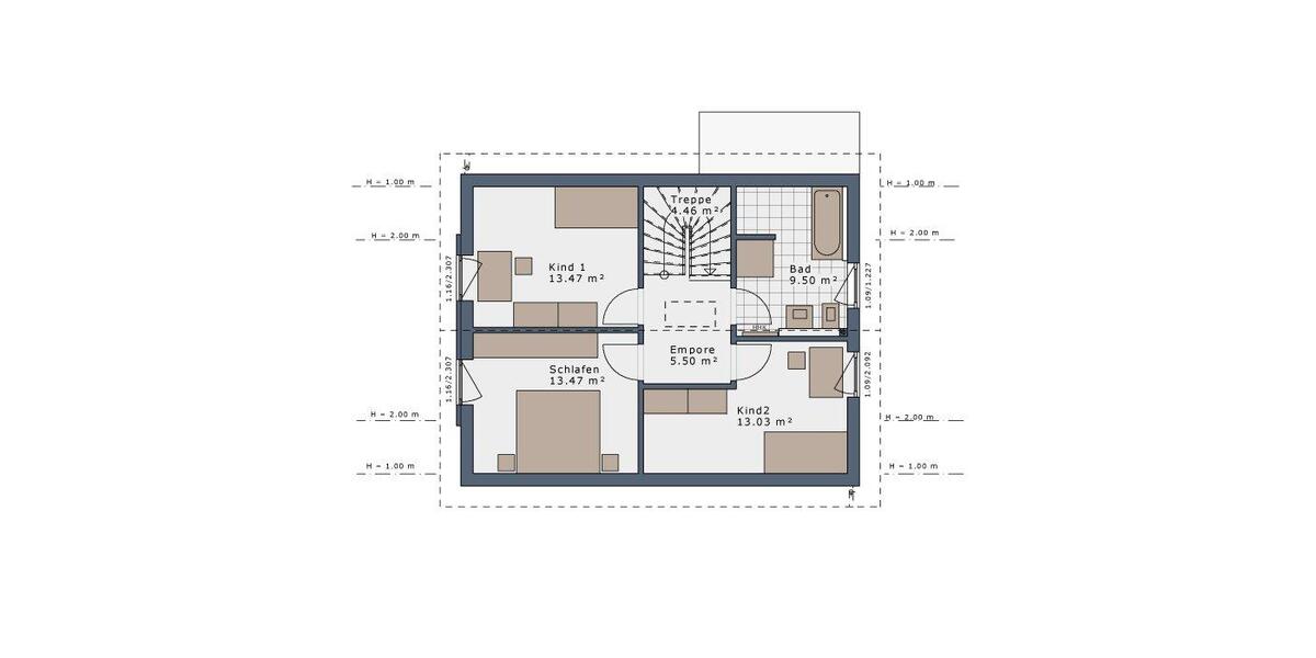 Einfamilienhaus Witten Rüdinghausen - 4 Zimmer, 120 m&sup2;, 1.839&euro; | Angebot:26395179