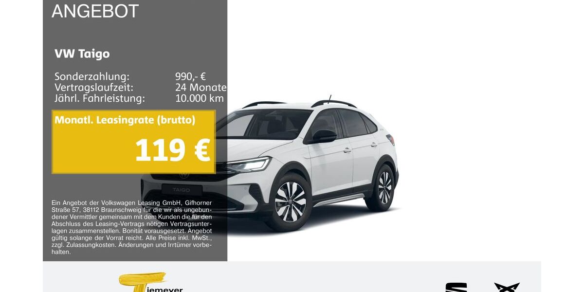 VW Taigo 25.590 km 19.340 &euro; Bochum 44809