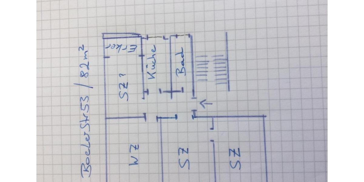 Etagenwohnung Hagen Hagen-Mitte - 4.5 Zimmer, 82 m&sup2;, 750&euro; | Angebot:25328728