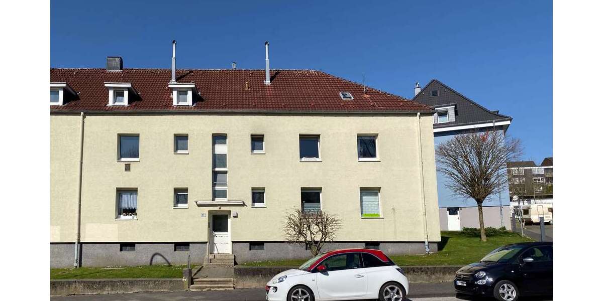Etagenwohnung Wuppertal Gemarkung Langerfeld - 2 Zimmer, 48 m&sup2;, 410&euro; | Angebot:25998024
