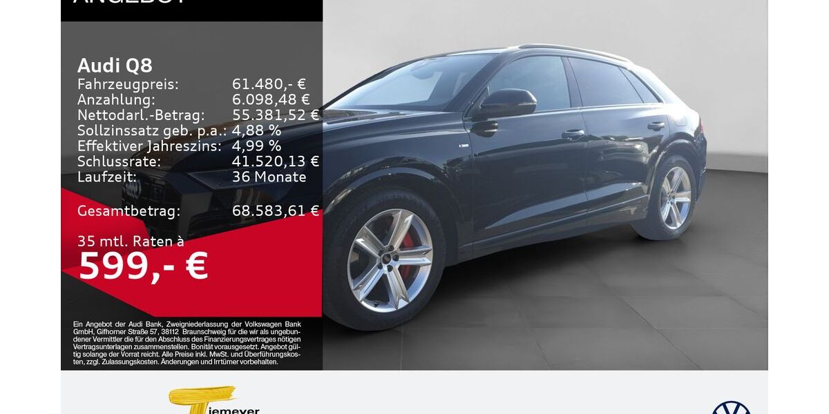 Audi Q8 51.180 km 61.480 &euro; Bochum 44892