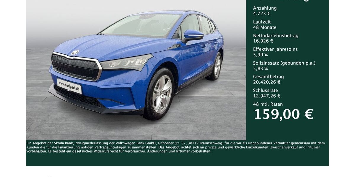 Skoda Enyaq 19.841 km 21.557 &euro; Dortmund 44309