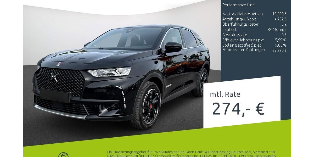 DS Automobiles DS7 (Crossback) 33.542 km 23.660 &euro; Dortmund 44263