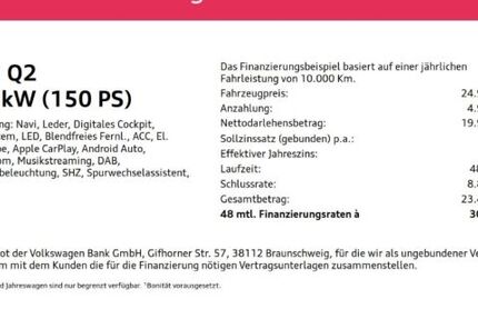 Audi Q2 68.223 km 24.950 &euro; Essen 45143