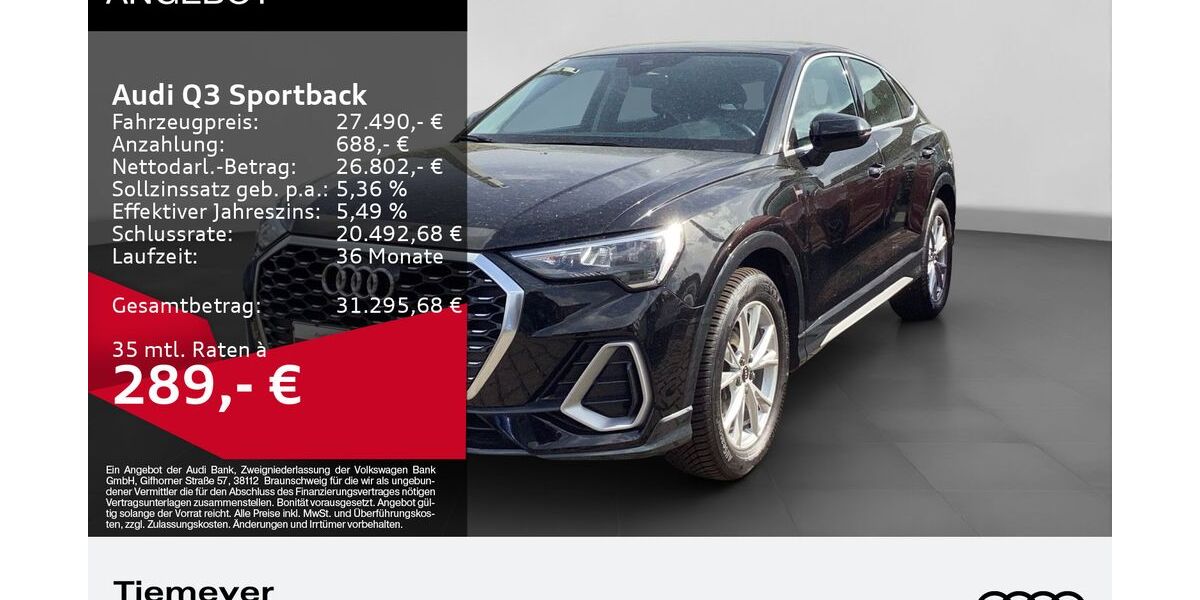 Audi Q3 54.249 km 27.490 &euro; Oberhausen 46047