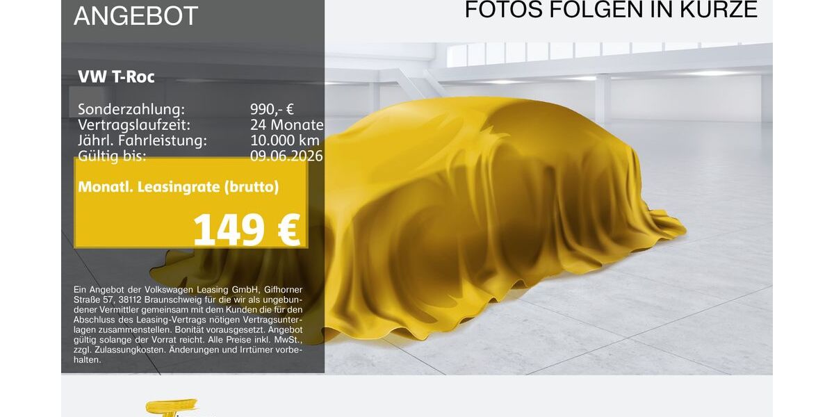 VW T-Roc 23.295 km 22.530 &euro; Gelsenkirchen 45888