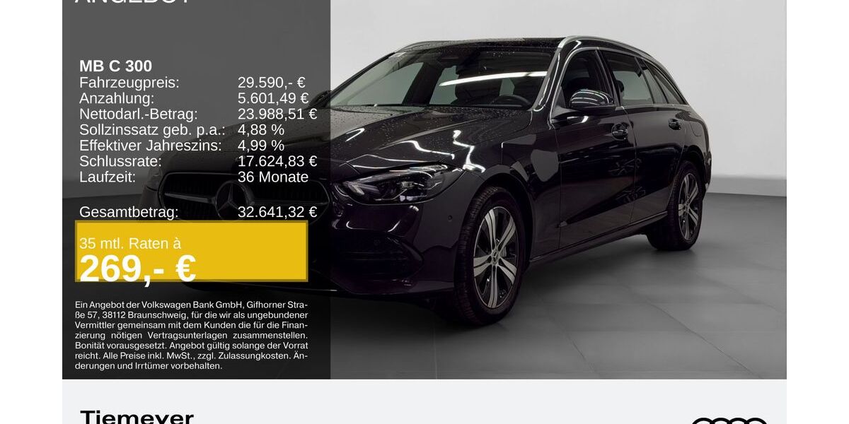 Mercedes-Benz C 300 62.754 km 28.790 &euro; Bochum 44809