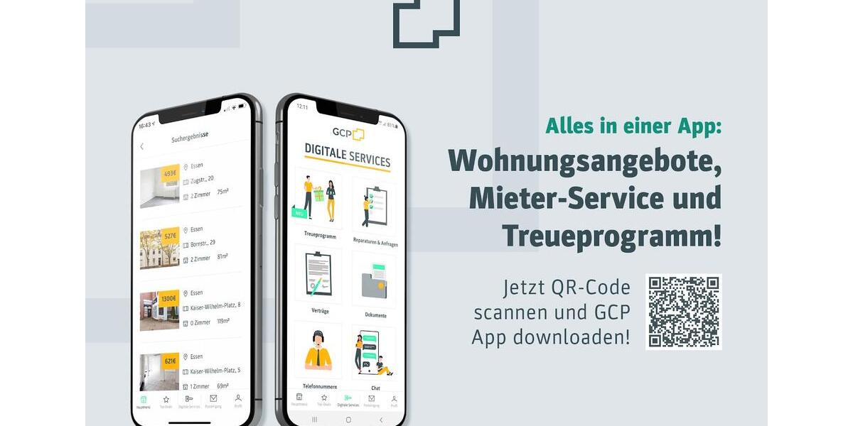 Etagenwohnung Gelsenkirchen Gelsenkirchen-West - 4 Zimmer, 77 m&sup2;, 620&euro; | Angebot:25784478