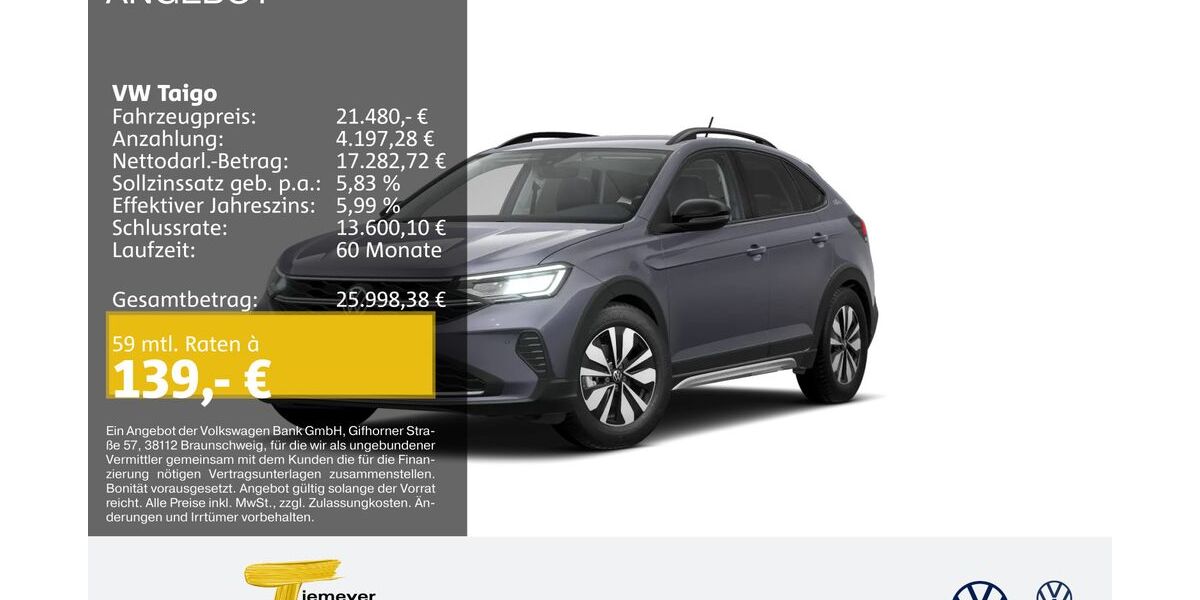 VW Taigo 2.275 km 19.260 &euro; Castrop-Rauxel 44575