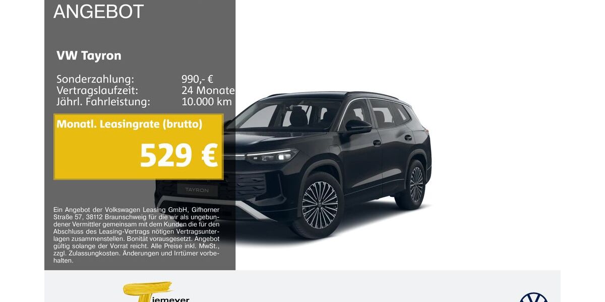 VW Tayron 23.287 km 39.940 &euro; Bochum 44892