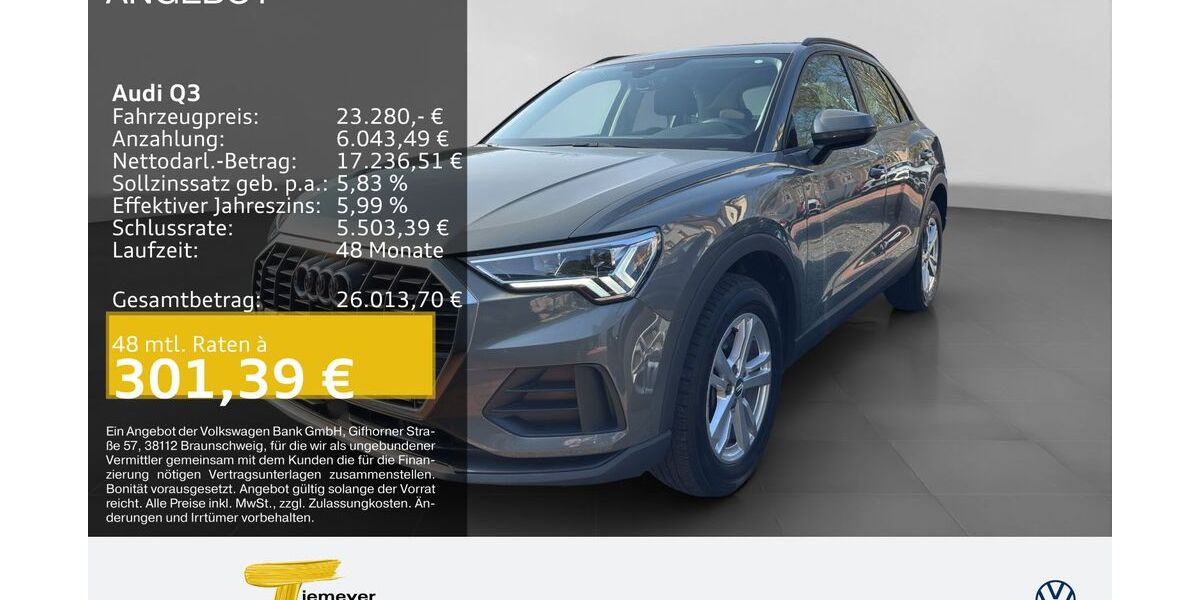 Audi Q3 106.822 km 23.280 &euro; Recklinghausen 45663
