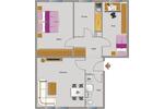 Etagenwohnung Dortmund Innenstadt Nord - 3.5 Zimmer, 63 m&sup2;, 529&euro; | Angebot:25896626