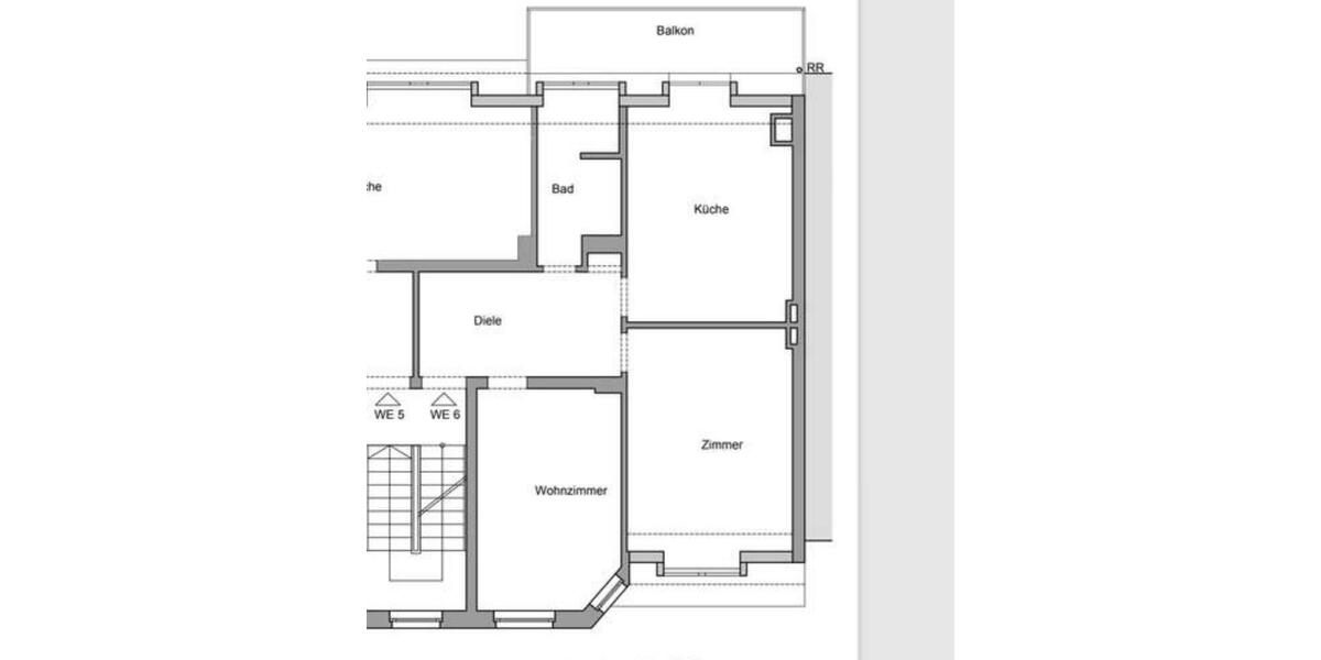 Etagenwohnung Recklinghausen - 2 Zimmer, 78 m&sup2;, 890&euro; | Angebot:24848924