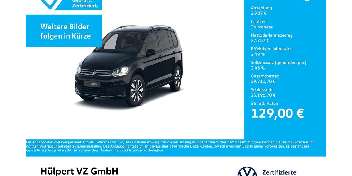 VW Touran 16.300 km 30.388 &euro; Dortmund 44141