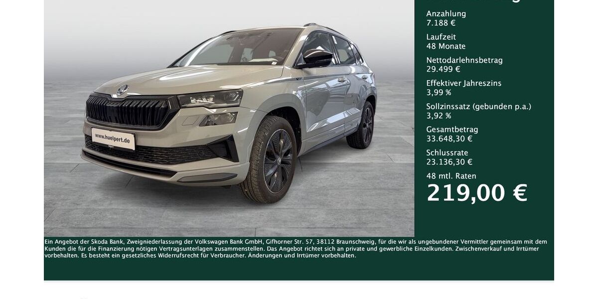 Skoda Karoq 15.893 km 36.687 &euro; Dortmund 44269