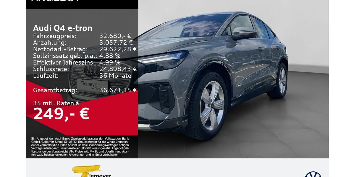 Audi Q4 e-tron 41.963 km 32.680 &euro; Bochum 44892