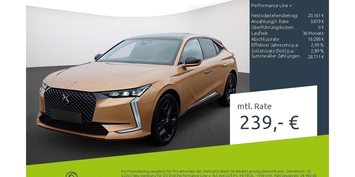 DS Automobiles DS4 92.057 km 21.370 &euro; Dortmund 44263