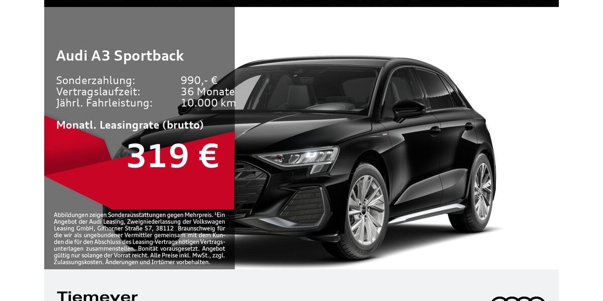 Audi A3 17.897 km 34.980 &euro; Bochum 44809