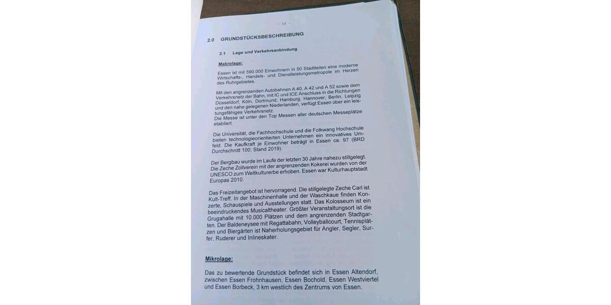 Dachgeschoßwohnung Essen Stadtbezirk III - 3 Zimmer, 52 m&sup2;, 145.000&euro; | Angebot:25923869