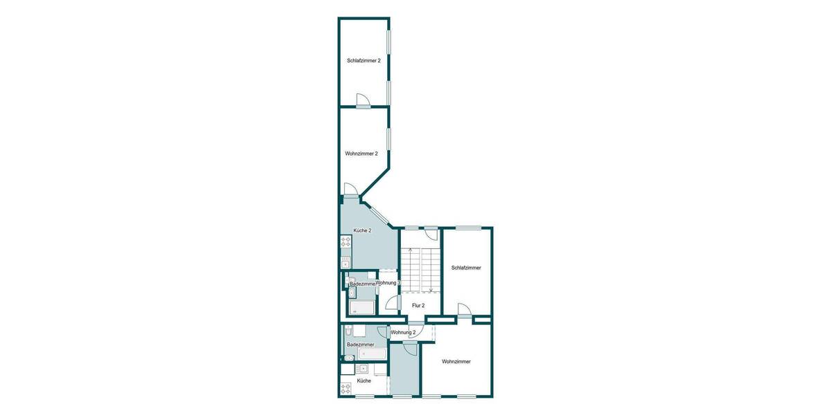 Mehrfamilienhaus, Wohnhaus Dortmund Mitte - 1 Zimmer, 283 m&sup2;, 319.000&euro; | Angebot:26608578