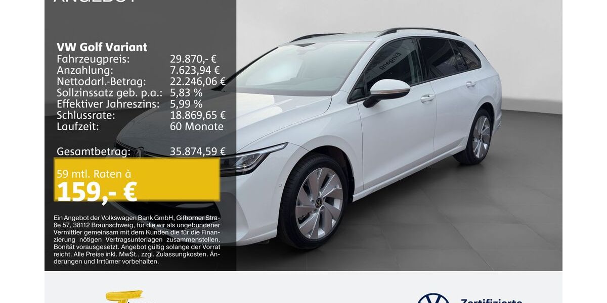VW Golf 4.999 km 29.870 &euro; Gelsenkirchen 45888