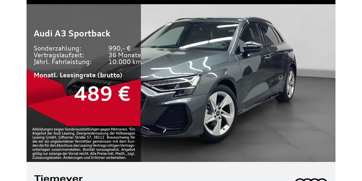 Audi A3 1.974 km 34.990 &euro; Bochum 44809