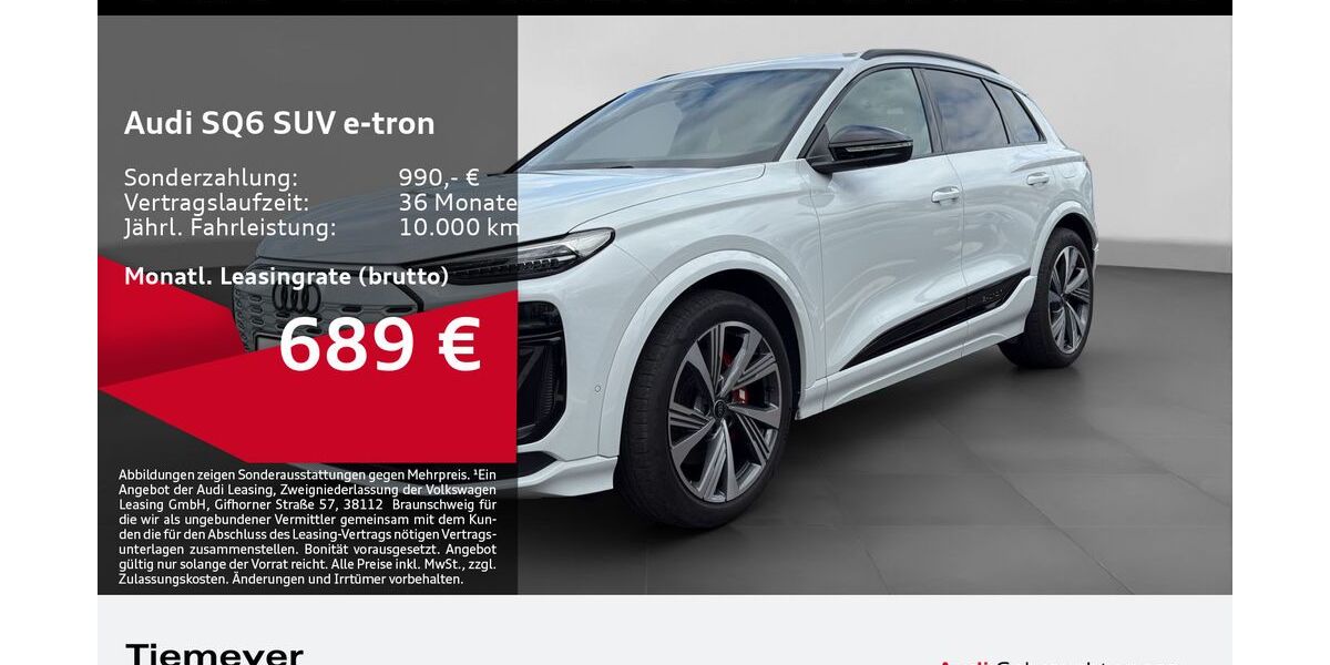 Audi SQ6 e-tron 25.181 km 71.880 &euro; Gelsenkirchen 45894