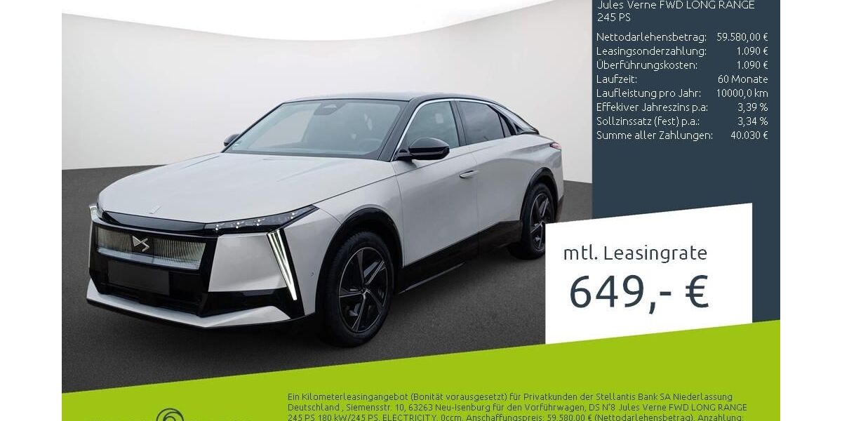 DS Automobiles Nº8 13.000 km 58.980 &euro; Dortmund 44263