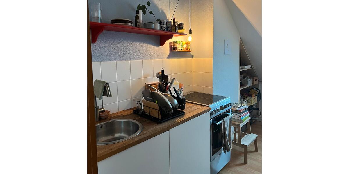 Dachgeschoßwohnung Bochum Bochum-Mitte - 2 Zimmer, 47 m&sup2;, 650&euro; | Angebot:25174137
