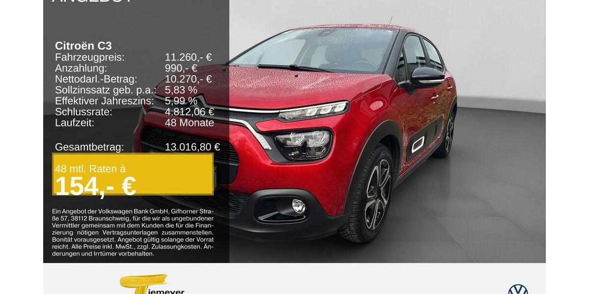 Citroen C3 45.103 km 9.980 &euro; Recklinghausen 45663