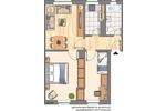 Etagenwohnung Bochum Bochum-Nord - 3 Zimmer, 48 m&sup2;, 389&euro; | Angebot:25901482