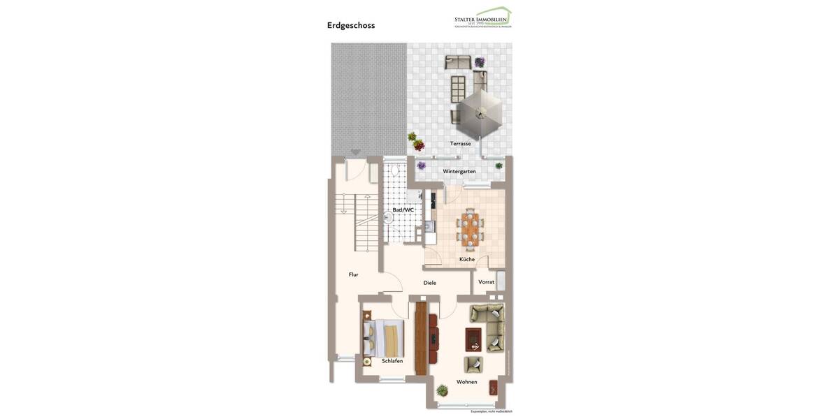 Etagenwohnung Hattingen - 2 Zimmer, 76 m&sup2;, 850&euro; | Angebot:26452416