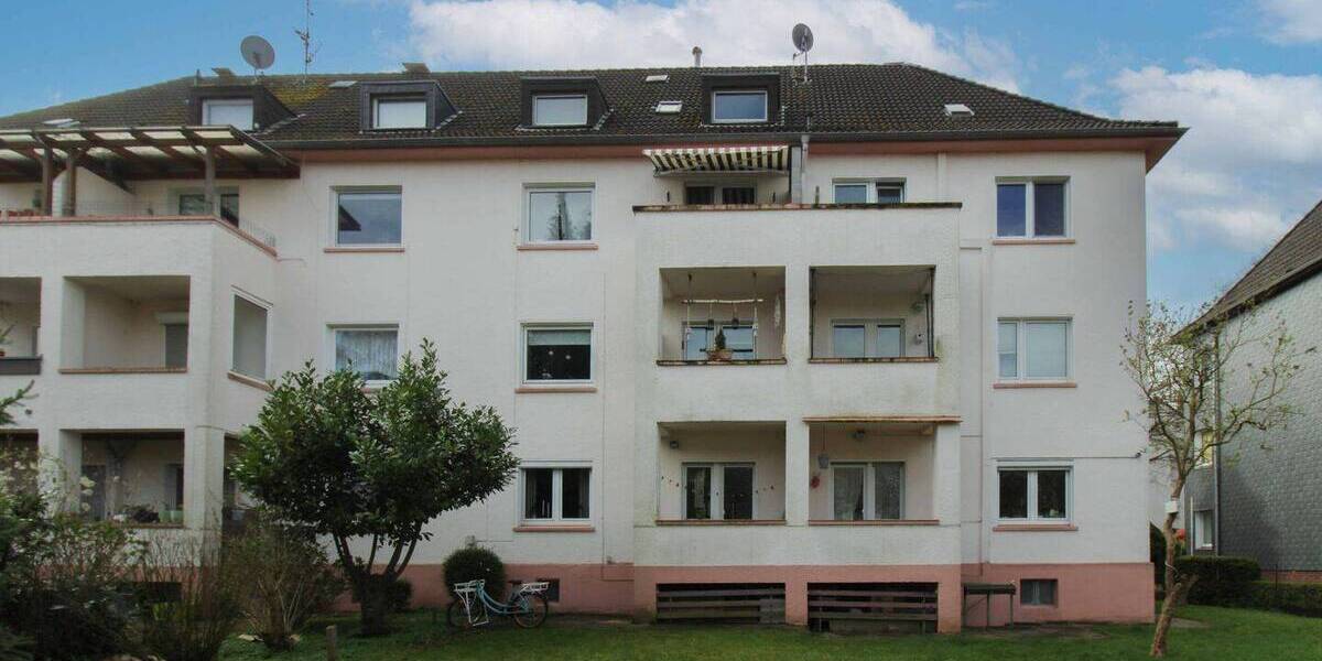 Etagenwohnung Essen Bergerhausen - 2 Zimmer, 56 m&sup2;, 120.000&euro; | Angebot:26543759