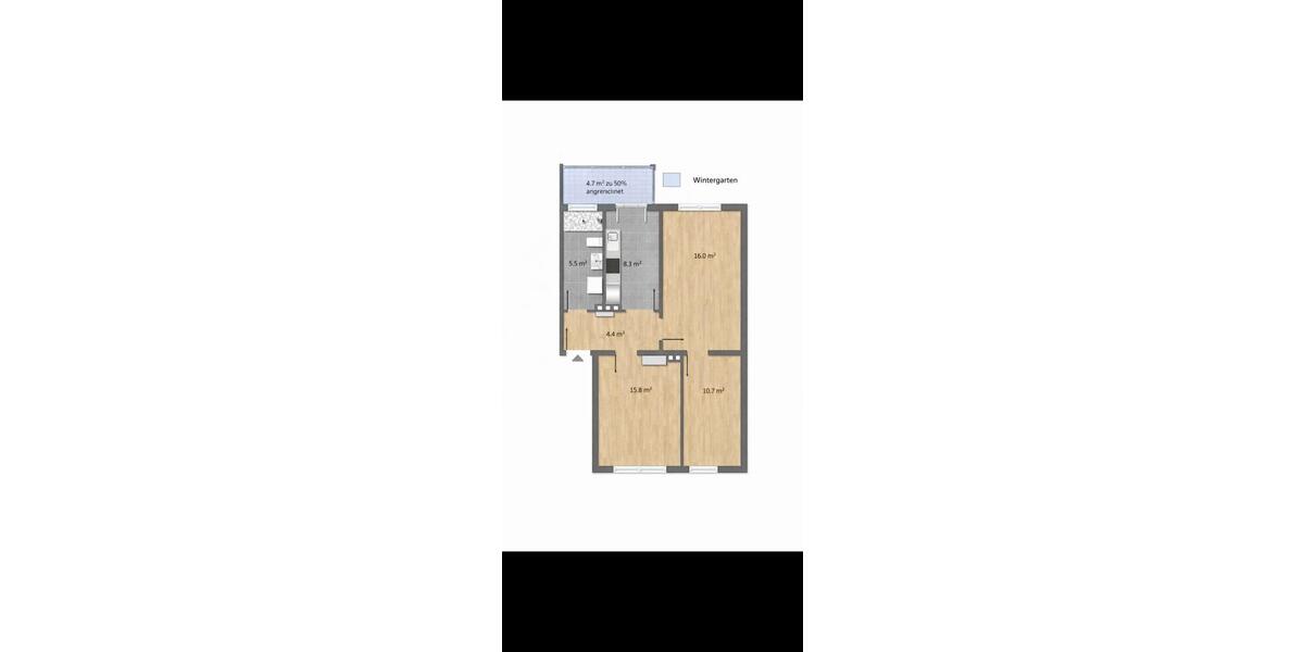 Etagenwohnung Essen Stadtbezirk II - 3.5 Zimmer, 63 m&sup2;, 775&euro; | Angebot:25920046