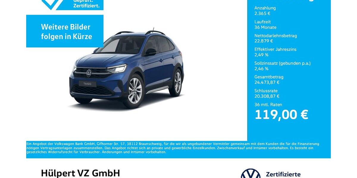 VW Taigo 9.576 km 24.533 &euro; Dortmund 44379