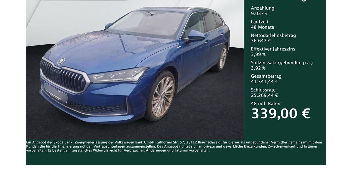 Skoda Superb 19.549 km 45.684 &euro; Dortmund 44309