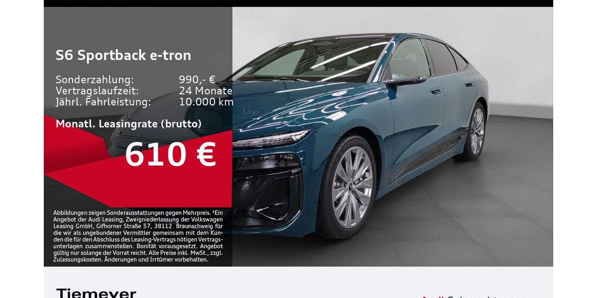 Audi S6 e-tron 10.095 km 76.150 &euro; Bochum 44809